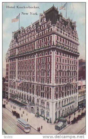 Hotel Knickerbocker, New York, PU-1916