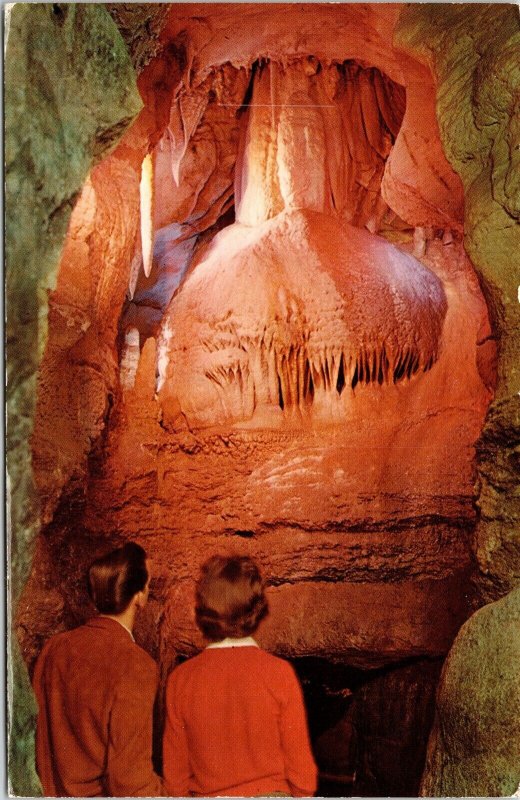 Capitol Dome Skyline Caverns Interior Front Royal Virginia Chrome Postcard