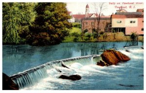 Rhode Island  Cranston Falls on Pawtuxet River