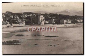 Old Postcard Saint Jean de Luz (Basque coast) Villas and Hotel du Golf