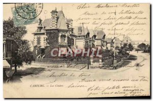 Old Postcard Cabourg Cottages