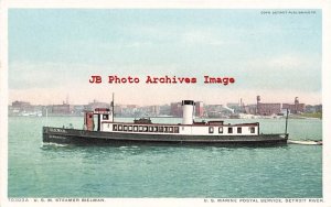 US Mail Steamer Bielman, Detroit Publishing No 70303A