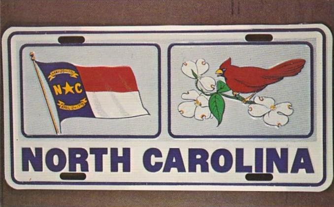 North Carolina Flag State Bird and State Flower