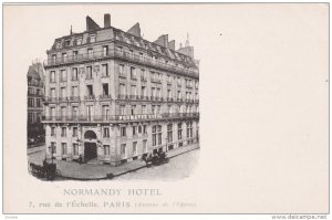 Normandy Hotel , PARIS , France , 1890s