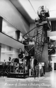 RPPC, Chicago, IL Illinois    MINE ENTRANCE SHAFT~Museum of Science & Industry