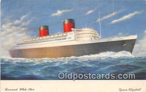 Queen Elizabeth Cunard White Star Ship 1947 