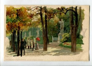 3147374 GERMANY BERLIN by KLEY Vintage litho undivided postcard