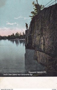 THOUSAND ISLANDS, New York, PU-1910; Devil's Oven-Island Near Alexandria Bay