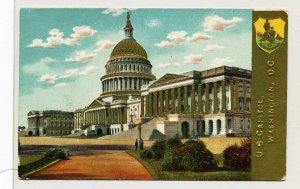 DC - US Capital Building - embossed gilt