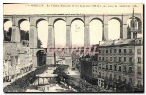 Old Postcard Morlaix Viaduct