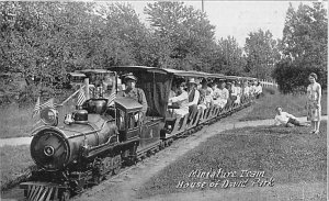 House Od David Park Miniature Train Benton Harbor MI 