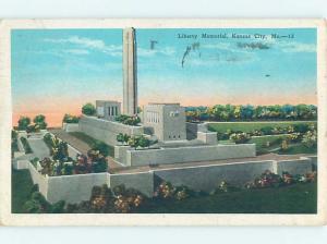 W-Border POSTCARD FROM Kansas City Missouri MO HM8735