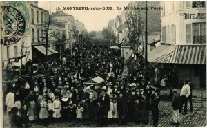 CPA MONTREUIL-sous-BOIS Le Marche aux Puces. (574759) 