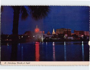 Postcard St. Petersburg, Florida at Night, St. Petersburg, Florida