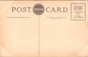 Postcard The Post Tavern 10 Story Annex and Bridge in Battle Creek, Michigan 