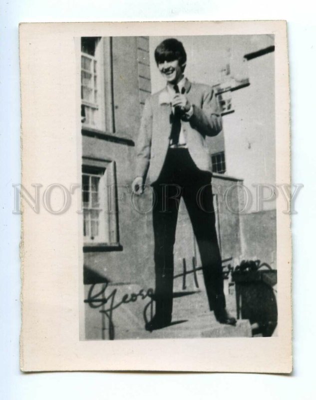 498363 USSR Beatles George Harrison for illegal distribution miniature photo