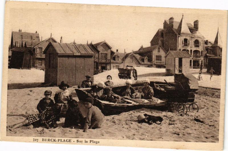 CPA BERCK-PLAGE - Sur la plage (197551)