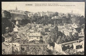 Mint Luxembourg Real Picture Postcard City General View Panorama