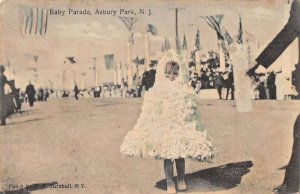 Asbury Park New Jersey Baby Parade Vintage Postcard AA64041