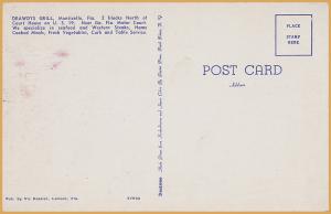 Monticello, FLA., Drawdy's Grill, Classic Coca Cola Diner