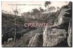 Old Postcard Camp Coetquidan La Vallee St Couturier