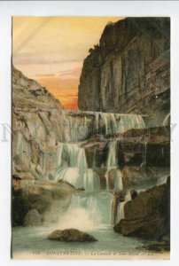 425824 ALGERIA CONSTANTINE Sidi-Micid waterfall Vintage LL postcard