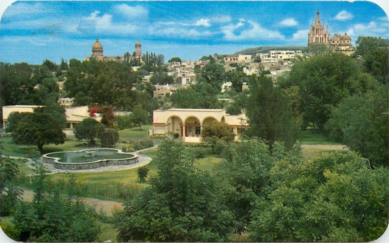 San Miquel de Allende Mexico pm 1963 Postcard