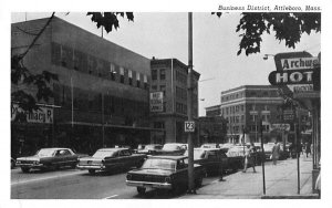 Business District in Attleboro, Massachusetts