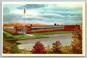 New York Central System Railroad - General Foods Corp. Building - Postcard