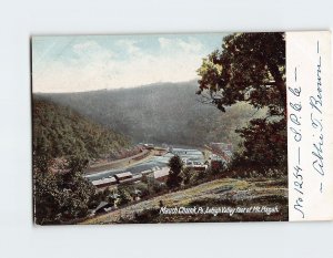 Postcard Mauch Chuck, Lehigh Valley foot of Mt. Pisgah, Jim Thorpe, Pennsylvania
