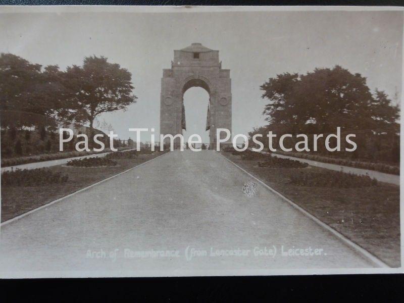 c1926 RP - Arch of Rememberance (from Leicester Gate) Leicester