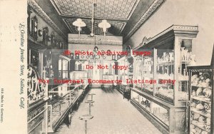 CA, Salinas, California, J Gordino Jewelry Store, Interior, 1907 PM, No 922