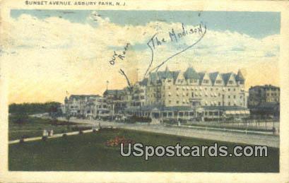 Sunset Avenue Asbury Park NJ 1925