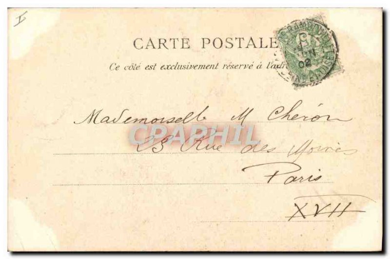 Old Postcard Rambouillet Laiterie Marie Antoinette Cave