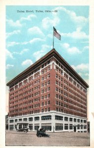 Vintage Postcard 1920's Tulsa Hotel Luxury Boutique Oklahoma S.H. Kress & Co.