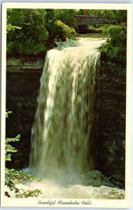 Postcard - Minnehaha Falls, Minneapolis, Minnesota, USA