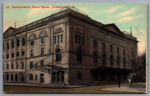 Hammerstein Opera House Philadelphia Pennsylvania Historical Building Postcard