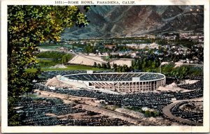 Postcard Rose Bowl in Pasadena, California