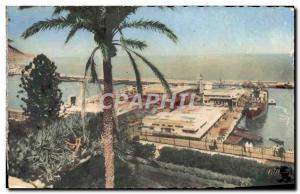 Modern Postcard Oran La Gare Maritime Boat