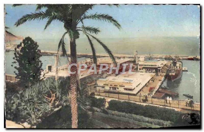 Modern Postcard Oran La Gare Maritime Boat