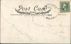 Christmas - Santa Claus Slips & Falls c1920 Whitney Postcard