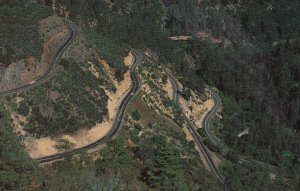 Arizona Switchbacks Into Oak Creek Canyon