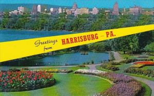 Greetings From Harrisburg Pennsylvania Capital Of The Keystone State