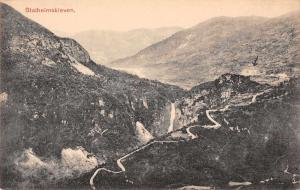 Stalheimskleven Norway Scenic View Antique Postcard J45403