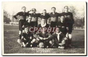 Postcard Old Sporting Club St Cyprien Rugby