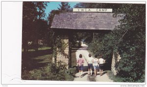 Entrance to Archie Allen,  YWCA Camp,  Mississippi River in Port Byron,   Ill...