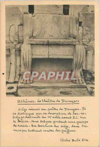 Old Postcard The Athens Theater of Dionysus