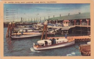 California Long Beach United States Navy Boat Landing 1951