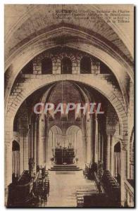 Postcard From Old Moriemval Interior & # 39Eglise Former abbey chapel of Bene...