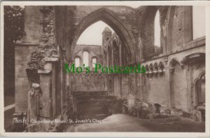 Somerset Postcard - Glastonbury Abbey, St Joseph's Chapel   RS28238